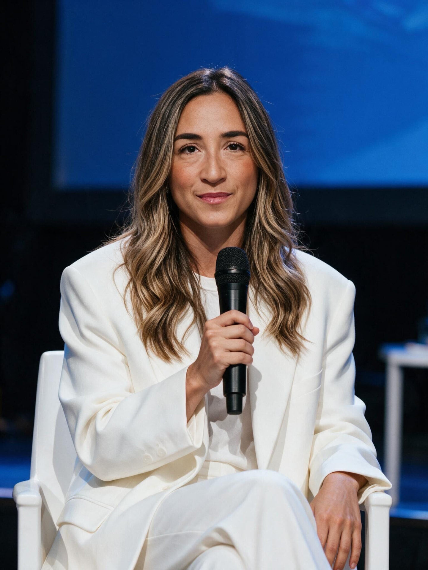 Dr. Nicole Rivera speaking on stage
