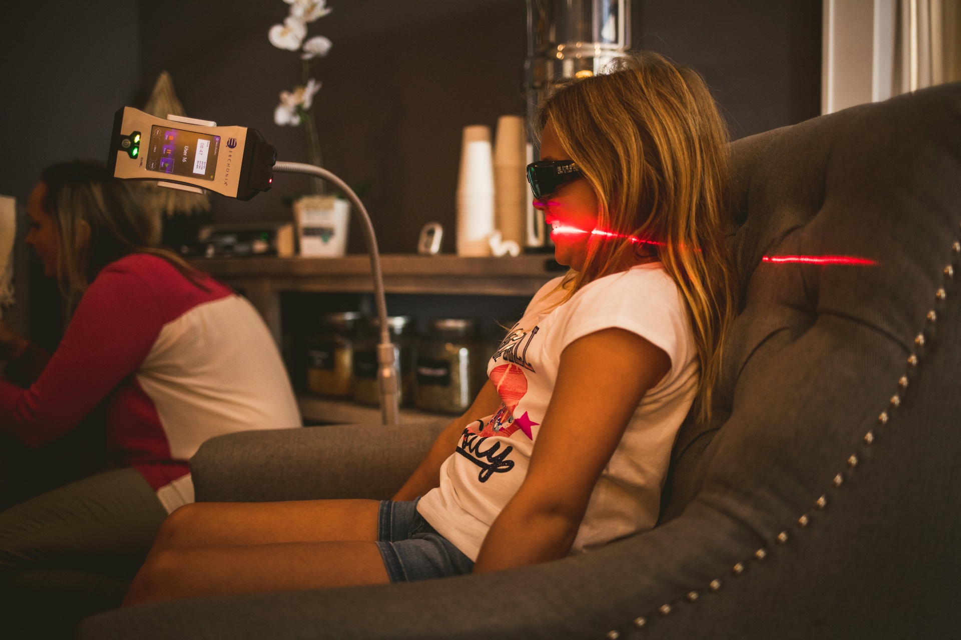 Erchonia low-level laser therapy session at Integrative Wellness Group, NJ