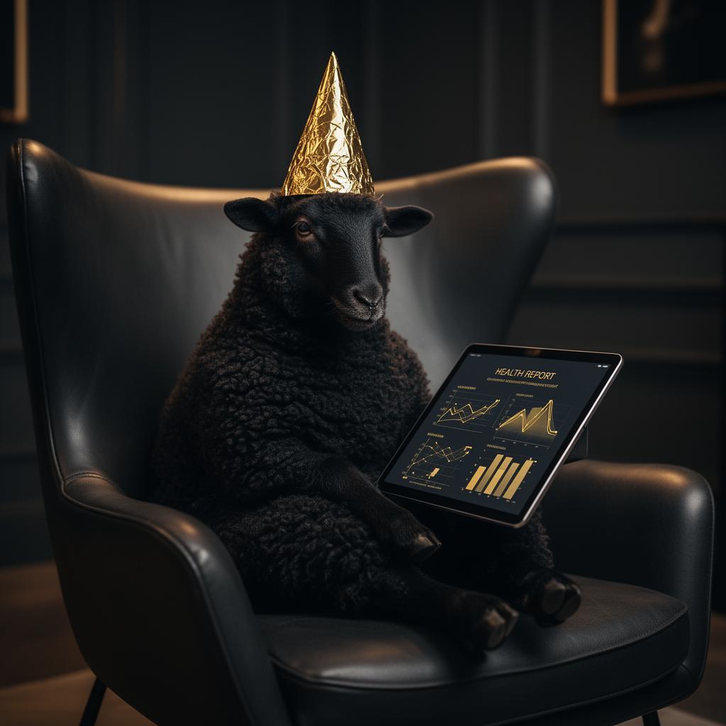 Black Sheep reading a personalized program report