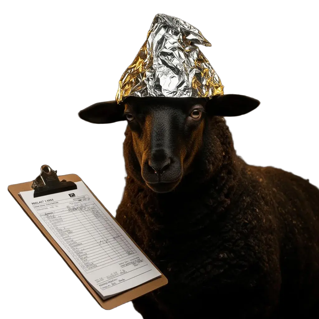 Skeptic black sheep